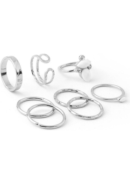 Gümüş Yüzük Seti