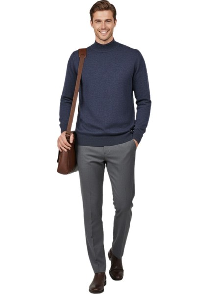 Erkek Yarım Balıkçı Yaka Regular Fit Kazak BGL-ST04954 fiyatları