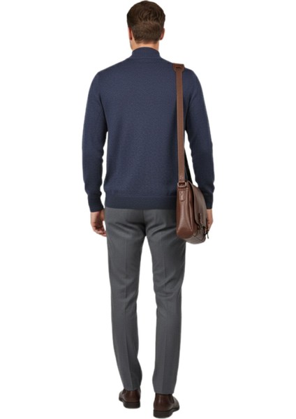 Erkek Yarım Balıkçı Yaka Regular Fit Kazak BGL-ST04954 modelleri