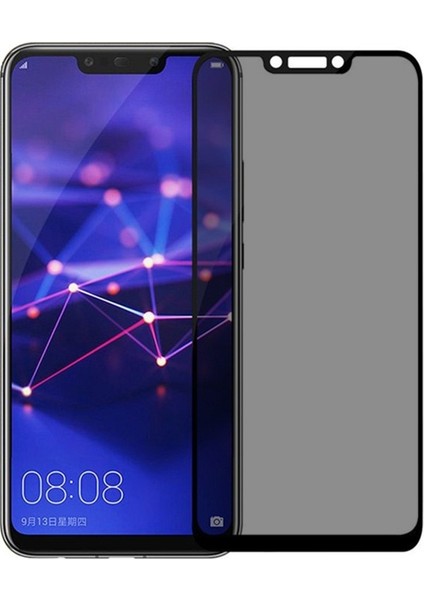 Huawei Mate 20 Lite Uyumlu Tam Kaplayan Hayalet Kırılmaz Cam Ekran Koruyucu