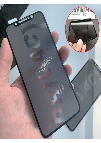 Apple iPhone 15 Pro Uyumlu Tam Kaplayan Mat Hayalet Esnek Kırılmaz Seramik Nano Ekran Koruyucu fiyatları