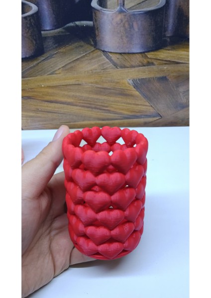 Kalpli Organizer | Makyaj Fırçalık & Kalemlik | Dekoratif Masa Düzenleyici modelleri