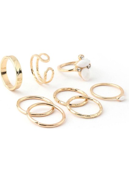 Gold Yüzük Seti