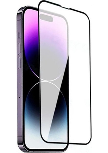 Apple iPhone 14 Pro Uyumlu Tam Kaplayan Anti Statik Kırılmaz Cam Ekran Koruyucu fiyatları