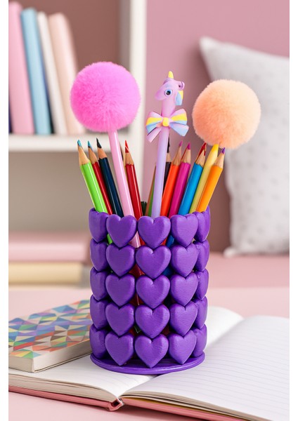 Kalpli Organizer | Makyaj Fırçalık & Kalemlik | Dekoratif Masa Düzenleyici fiyatları