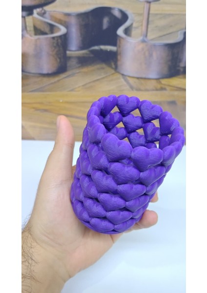 Kalpli Organizer | Makyaj Fırçalık & Kalemlik | Dekoratif Masa Düzenleyici fırsatları