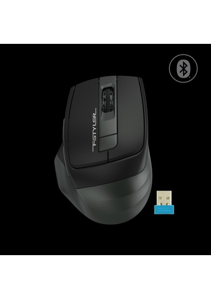 A4 Tech FB35S Optık Mouse Sılent Yeşil 2000 Dpı