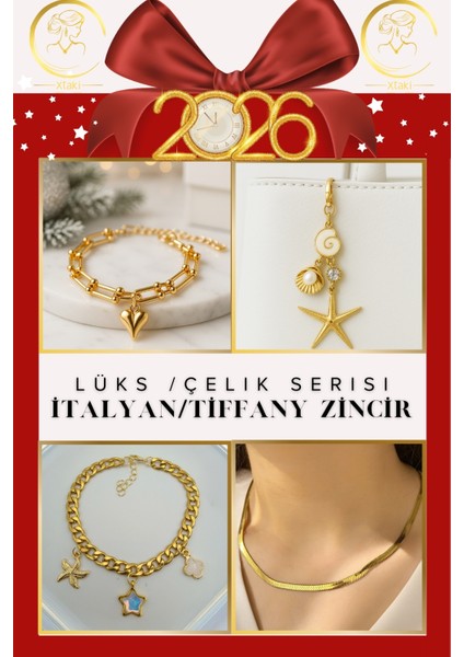 Advent Calendar Yılbaşı Hediye Seti - 6 Lı Lüks Takılar - Yeni Yıl Hediye - Sevgiliye Hediye Kutusu fiyatları