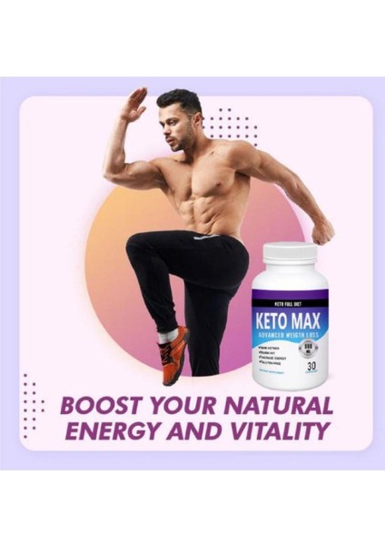 Keto Max Destekleyici Ürün 30'lu x 1 Adet + Masaj Yağı 30 ml modelleri