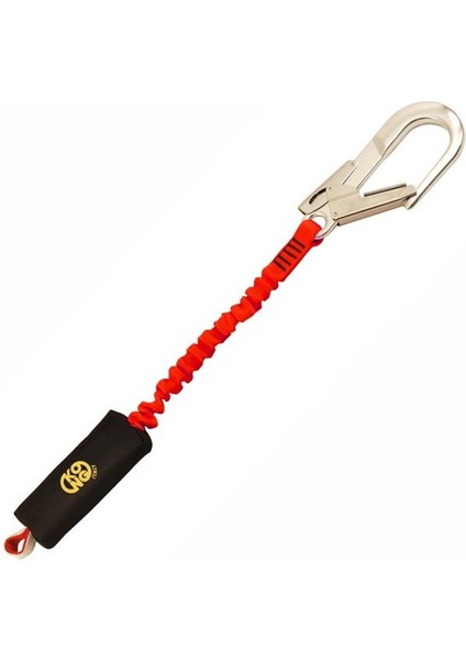 Kong Eaw I Set Queedy Karabinalı Şok Emici Energy Absorber I Lanyard 150CM Red 201SETE02KK (Nfc)