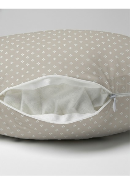 Emzirme Yastığı, %100 Pamuk Yıkanabilir Fermuarlı, Bebek Destek Minderi, Emzirme Destek Minderi fırsatları