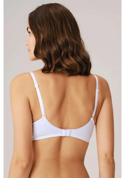 Balenli Desteksiz Dolgusuz Askıları Çıkabilen Günlük Klasik T-Shirt Sütyeni fiyatları