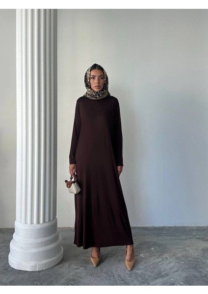 Yarasa Kol Tesettür Uzun Elbise modelleri