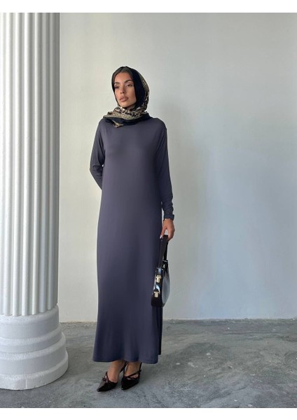 Yarasa Kol Tesettür Uzun Elbise indirimleri