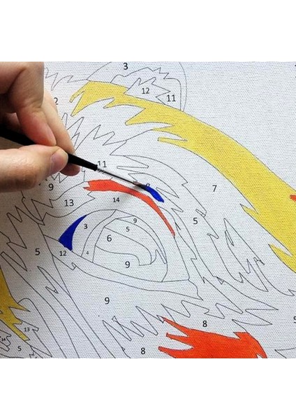 Sayılarla Boyama Seti - Mekke | Tuval Şasesine Gerili 40X50 Ölçü | Fırça ve Akrilik Boya Dahil modelleri