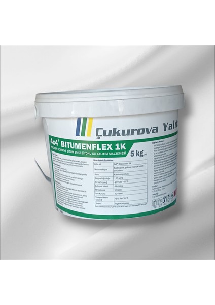 Çukurova Yalıtım 4x4 Bıtumenflex 1 K 5 kg modelleri