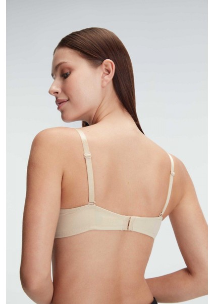 Balenli Destekli Dolgulu Askıları Çıkabilen Günlük Klasik T-Shirt Sütyeni fiyatları