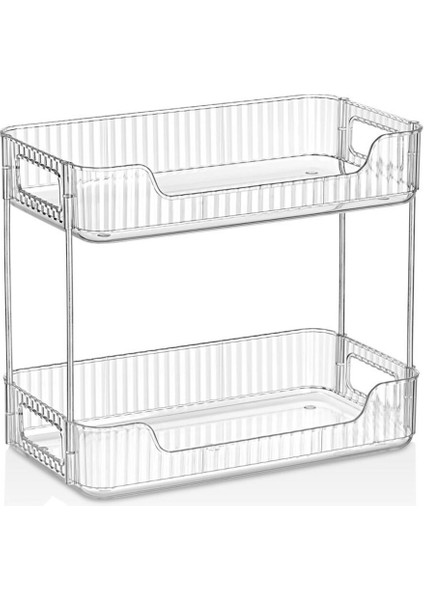 Iki Katlı Mutfak ve Banyo Düzenleyici, 31X17X26 Cm, Turuncu fiyatları