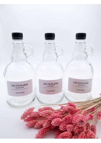 3'lü 1000 ml Sıvı Deterjan Seti Siyah Kapak, Beyazlar-Renkli- Siyahlar fiyatları