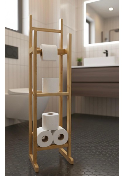 Bambu Ayaklı Wc Kağıtlık modelleri