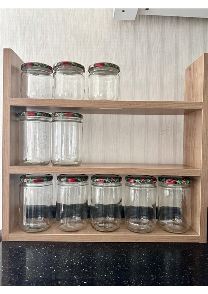 Kahverengi Mdf Mutfak Rafı, Fincanlık, Baharatlık ve Duvar Düzenleyici fiyatları