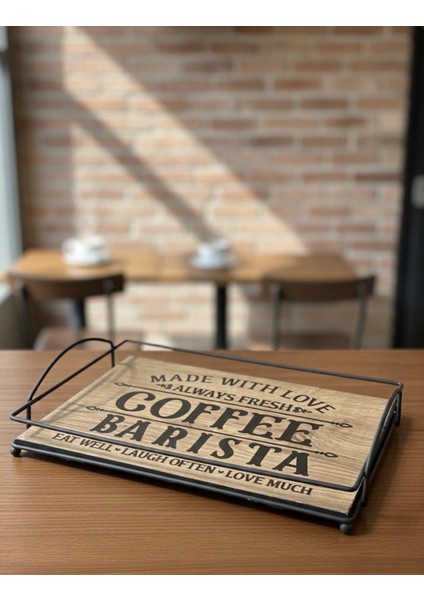 Ahşap Baskılı Sunum Tepsisi fiyatları