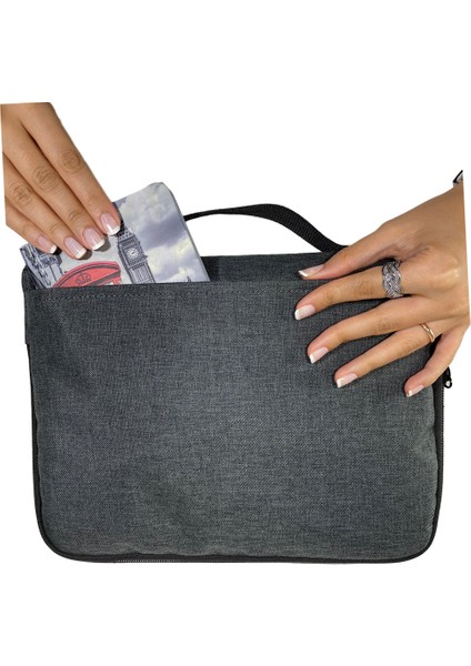 Samsung Galaxy Tab A11 8.7 Inç Smart Slim Tablet Çantası - Gri fiyatları