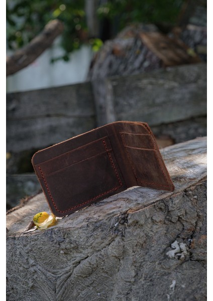 Deri Klasik Erkek Cüzdan - Hakiki Dana Derisi - El Işçiliği fırsatları