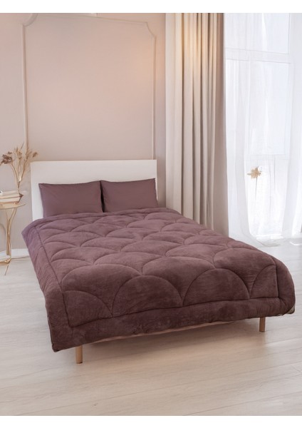 Welsoft Akfil Midye Desen Battal Boy Yorgan modelleri