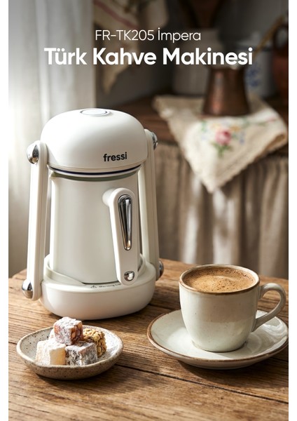 FR-TK205 Impera Türk Kahve Makinesi 5 Fincan Kapasiteli Sesli Uyarı Sistemi