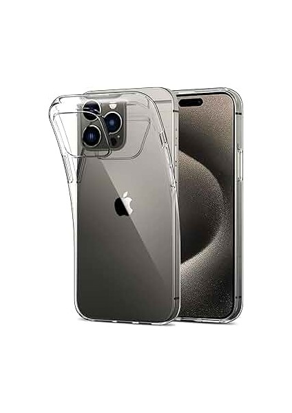 Apple Iphone 16 Pro Kılıf Sararmaz 2mm Şeffaf Silikon - Şeffaf