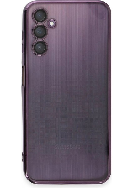 Samsung Galaxy A14 4g Kılıf Lensli Silikon - Mor fiyatları