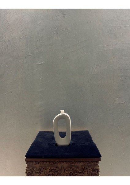 Modern Seramik Dekoratif Vazo – Oval Tasarım, 20X11 cm fiyatları