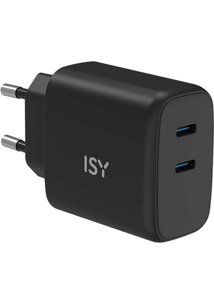 IWC-0003 45W 2xusb C Wt Güç Adaptörü Siyah