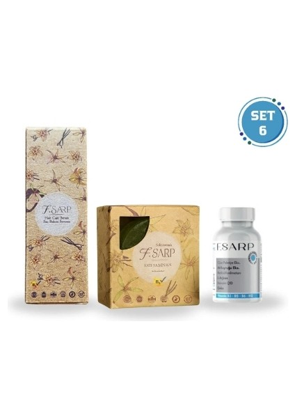 F. Sarp Yıpranmış Saçlar Için 1 Aylık Özel Set