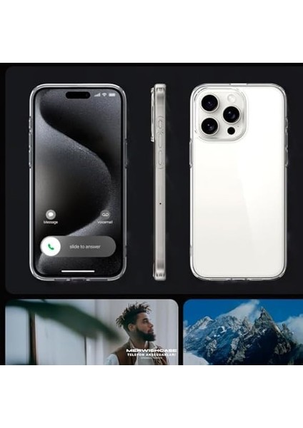 Apple Iphone 16 Pro Max Kılıf Sararmaz 2mm Şeffaf Silikon - Şeffaf fiyatları