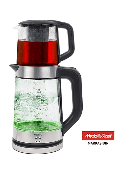 Koenıc Ktm 151726 M Tr Cam Çay Makinesi