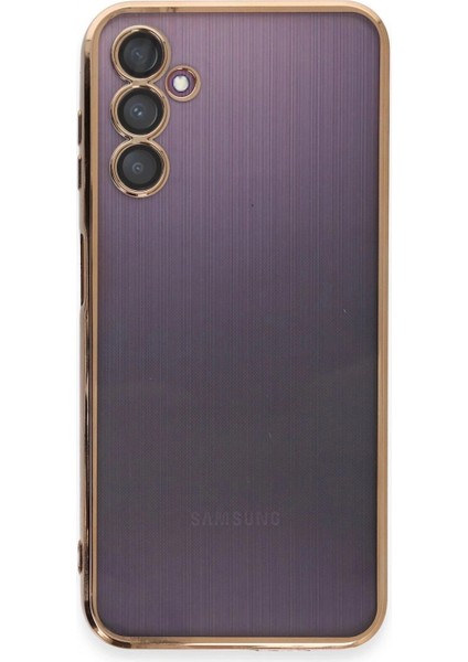 Samsung Galaxy A14 4g Kılıf Lensli Silikon - Gold fiyatları