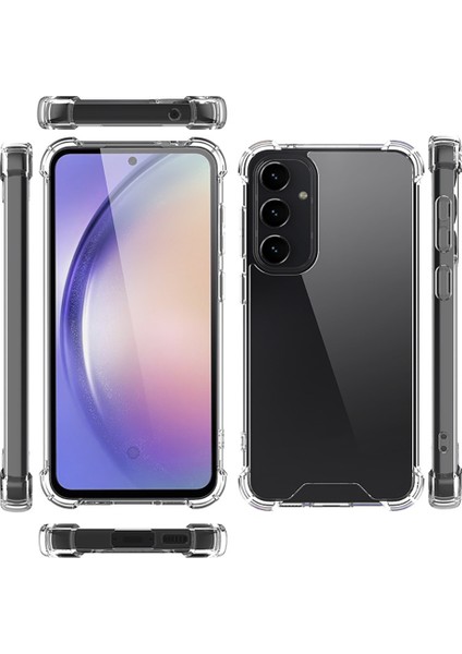 Samsung Galaxy S24 Fe Kılıf Zore Nitro Anti Shock Silikon Kılıf + Kamera Lens + Hayalet Ekran Koruyucu modelleri