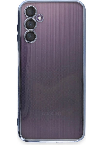 Samsung Galaxy A14 4g Kılıf Lensli Silikon - Açık Mavi fiyatları
