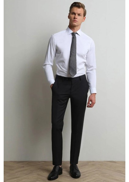 Erkek Yün Karışımlı Dokuma Pantolon PANT-454