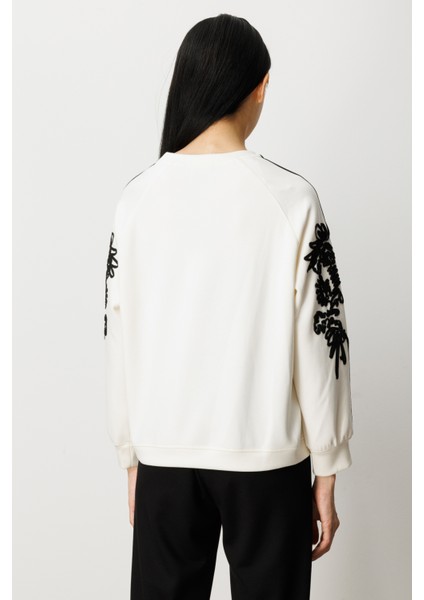 Kolları Işlemeli Sweat 66323-26K indirimleri