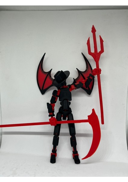 Dummy 13 Devil Tüm Eklemleri Hareketli Aksiyon Figürü Oyuncak (Aksesuar Seti Hediye) modelleri