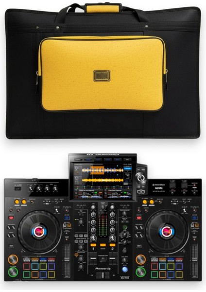 PIONER Xdj Rx3 Setup Için Uyumlu Çanta Soft Case Kılıf. Siyah Sarı.