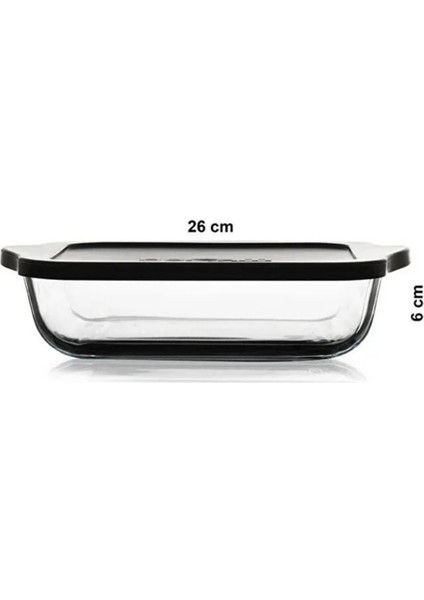 Gri Kapaklı Kare Borcam 2000CC