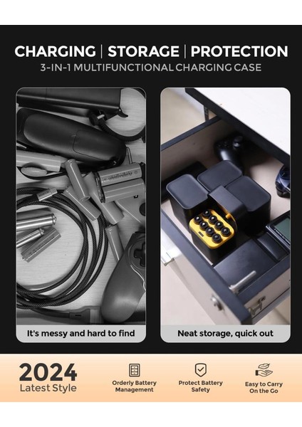 3000MWH Aa & 1300MWH Aaa Lityum Şarjlı Pil Seti (4+4) Yuvalı Şarj Ünitesi indirimleri