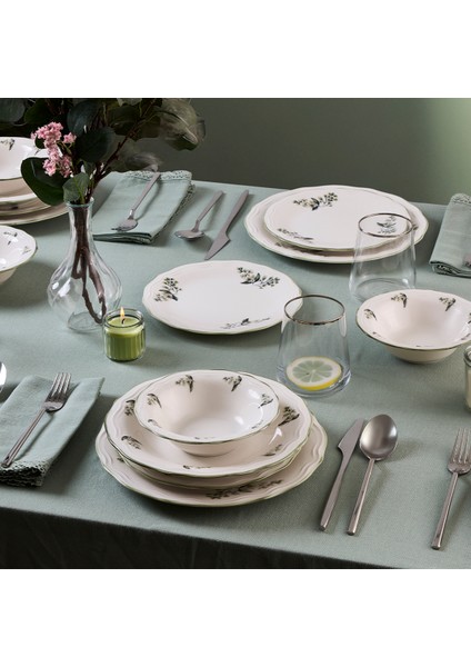 Serena 24 Parça 6 Kişilik Yemek Takımı