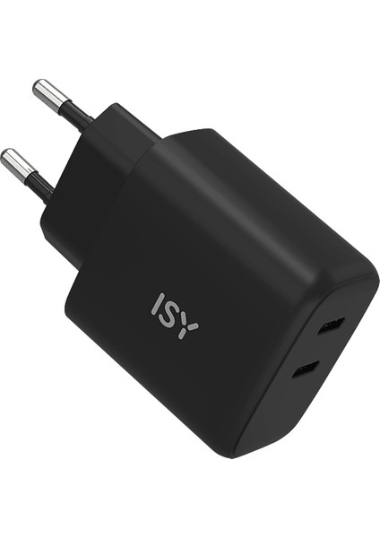 IWC-0005 65W 2xusb C Bk Güç Adaptörü Siyah modelleri