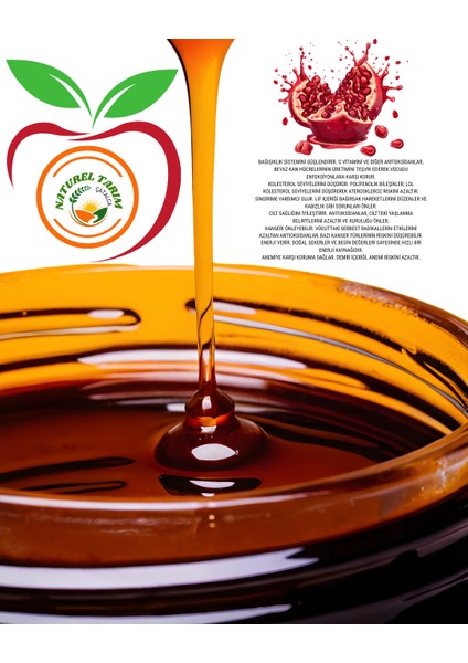 Nar Pekmezi 550 gr & Çiğ Susam Tahini 550 gr 2 Li Paket fırsatları