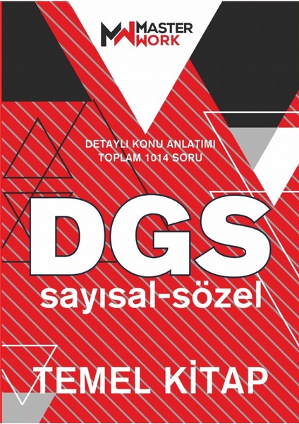 DGS Temel Kitap / Sayısal-Sözel Detaylı Konu Anlatımı